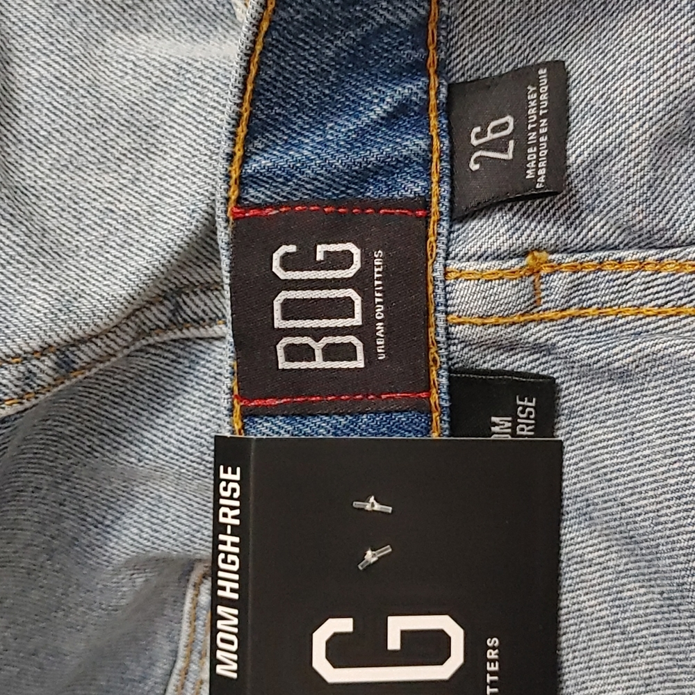 BDG High Rise Ripped Mom Jeans - Picture 6 of 11